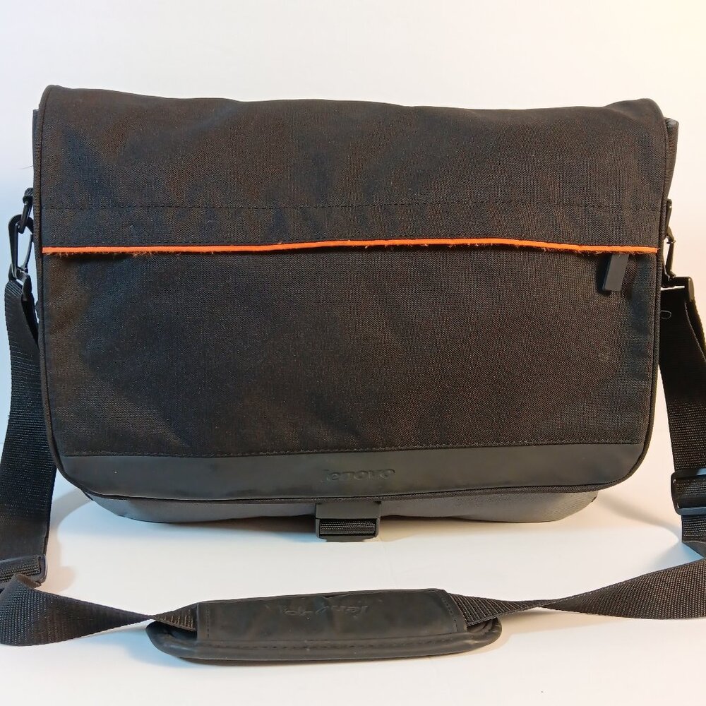 LENOVO LAPTOP BAG - BLACK/SILVER